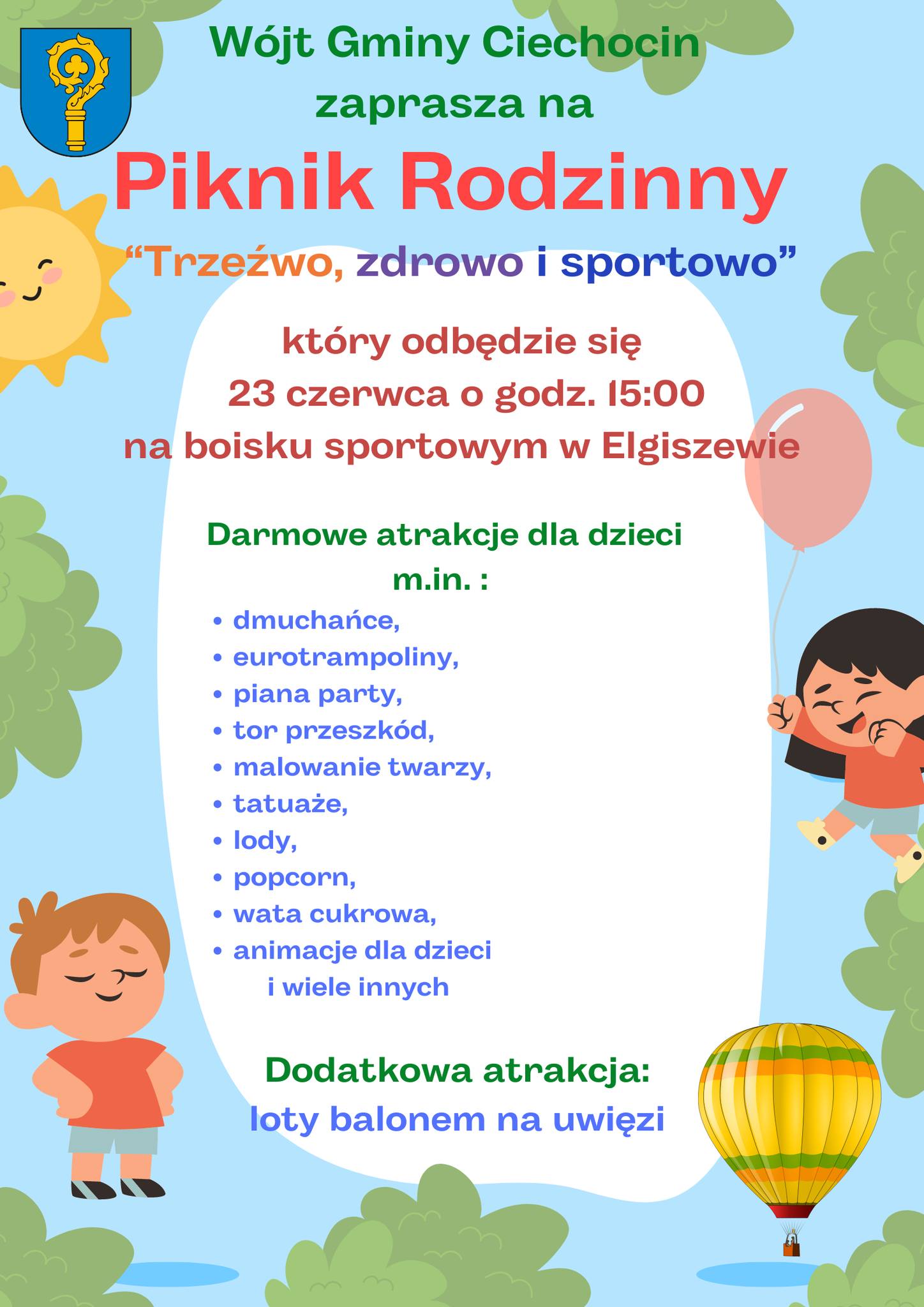 Piknik Rodzinny "Trzeźwo zdrowo i sportowo"