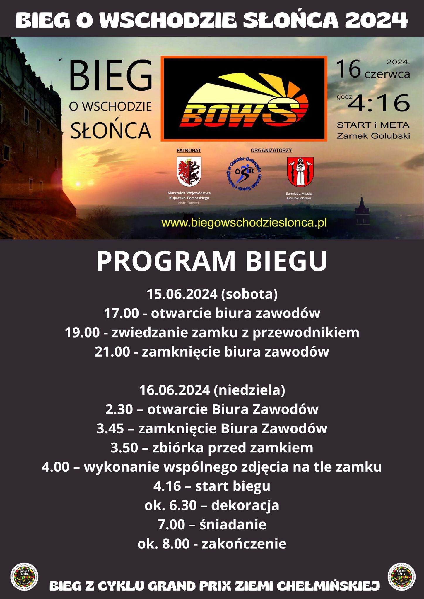 Bieg o wschodzie słońca
