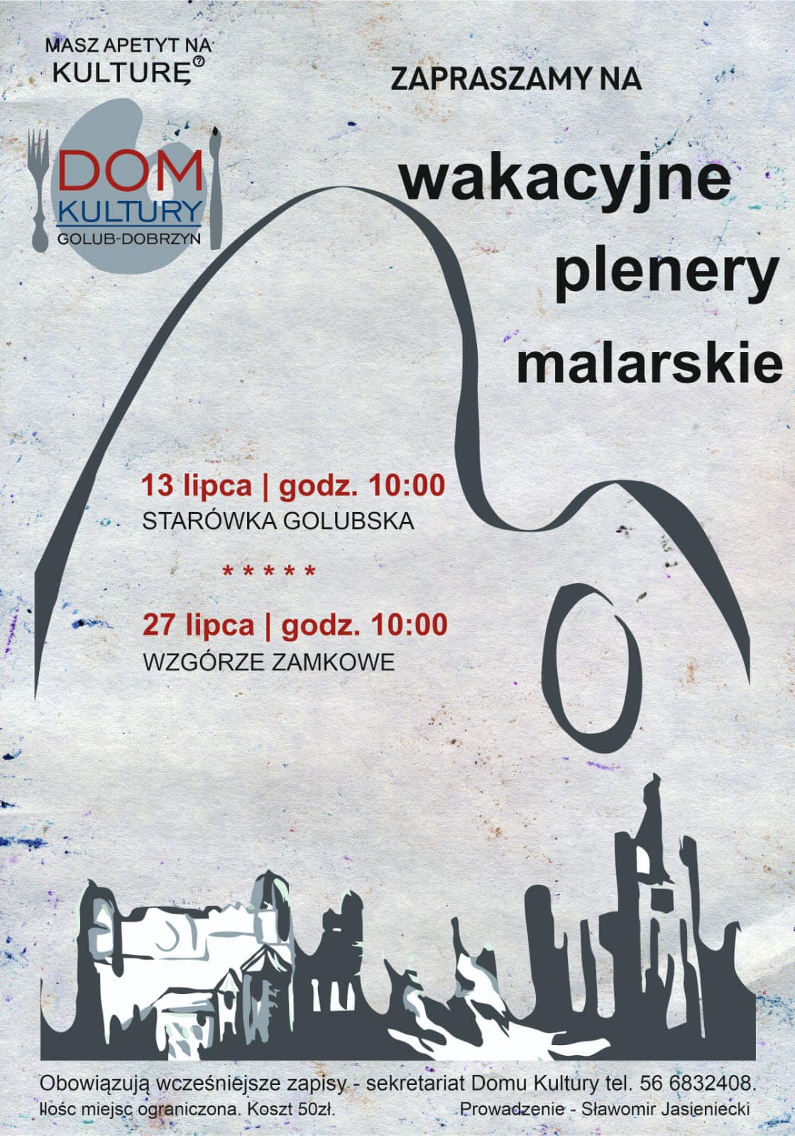 Wakacyjne plenery malarskie