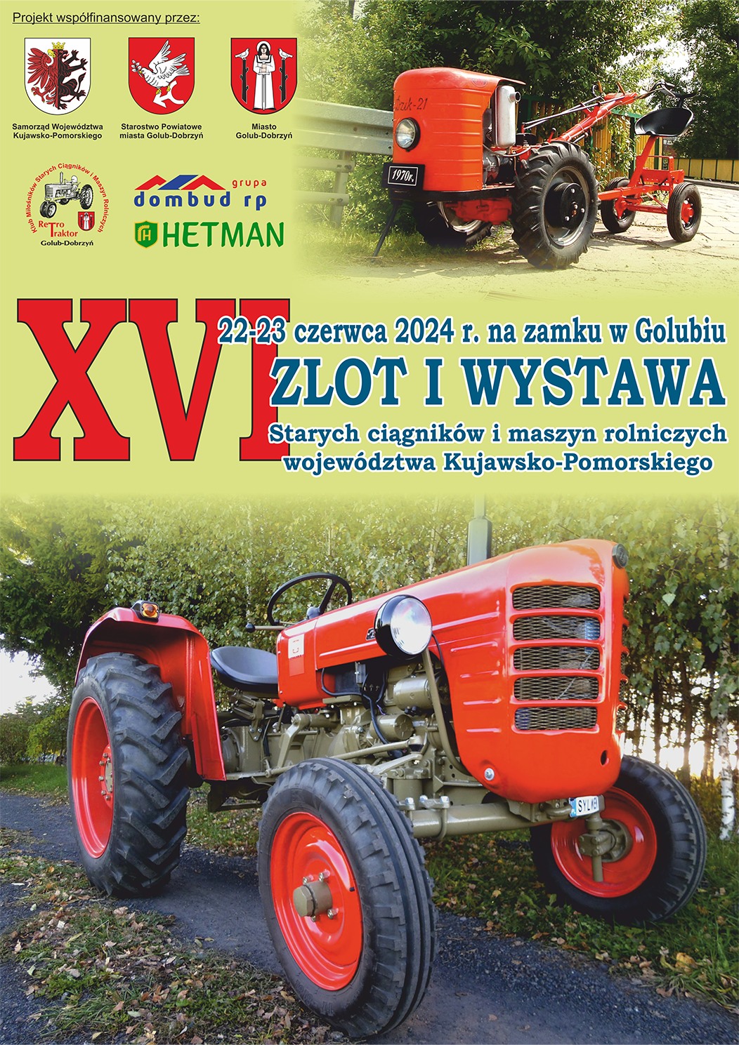 XVI Zlot i wystawa starych ciągników i maszyn rolniczych