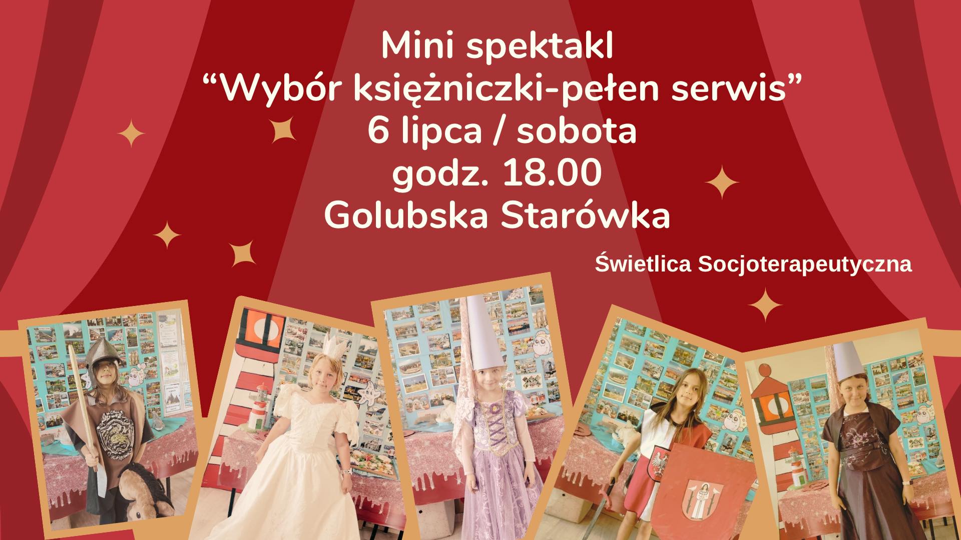 Mini spektakl  "Wybór księżniczki - pełen serwis"