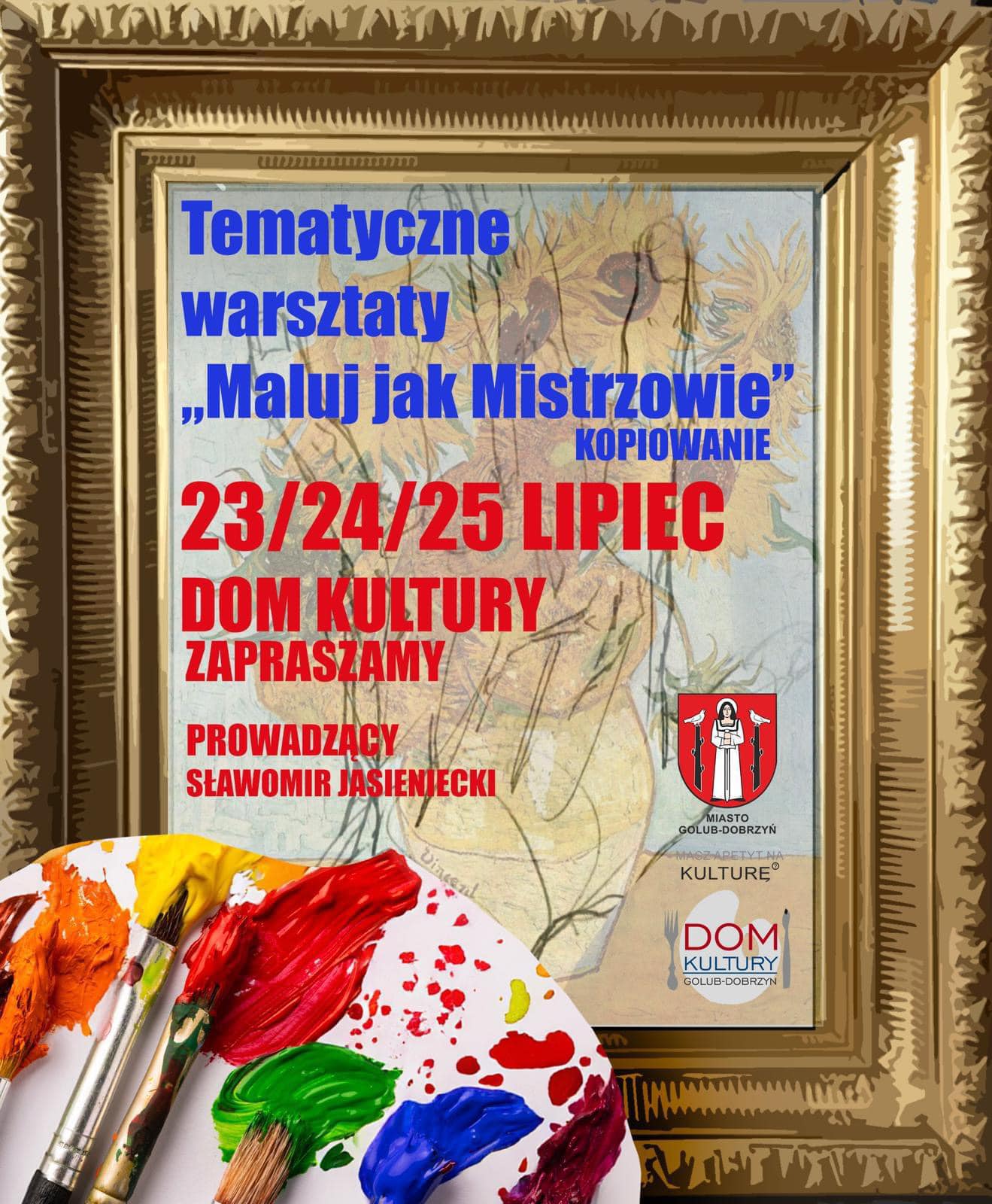 Tematyczne warsztaty "Maluj jak Mistrzowie"