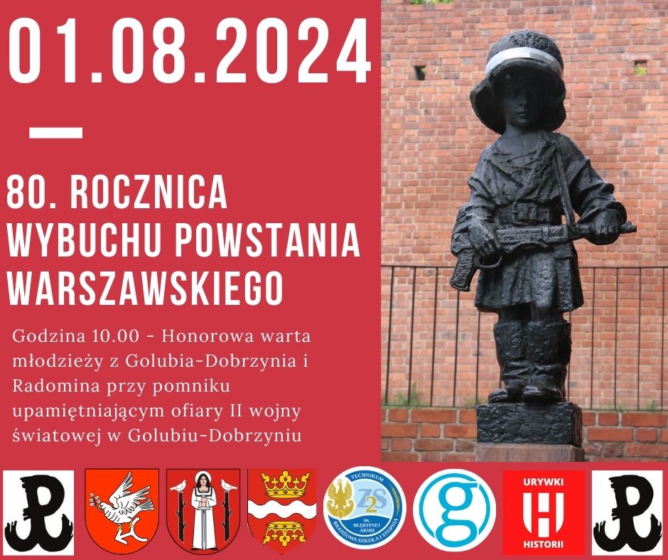 80. rocznica wybuchu Powstania Warszawskiego